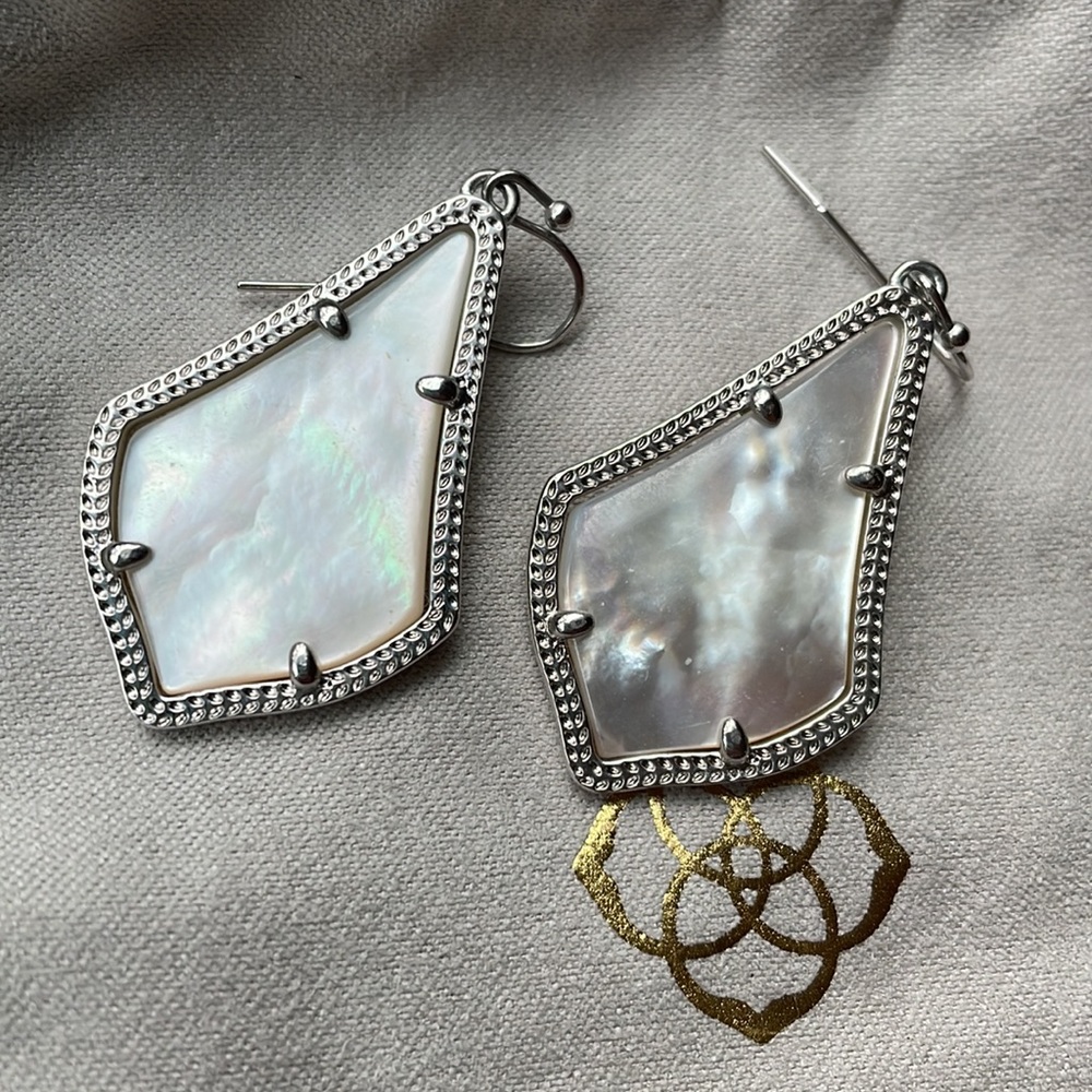 Classic Kendra Scott Earrings -Silver